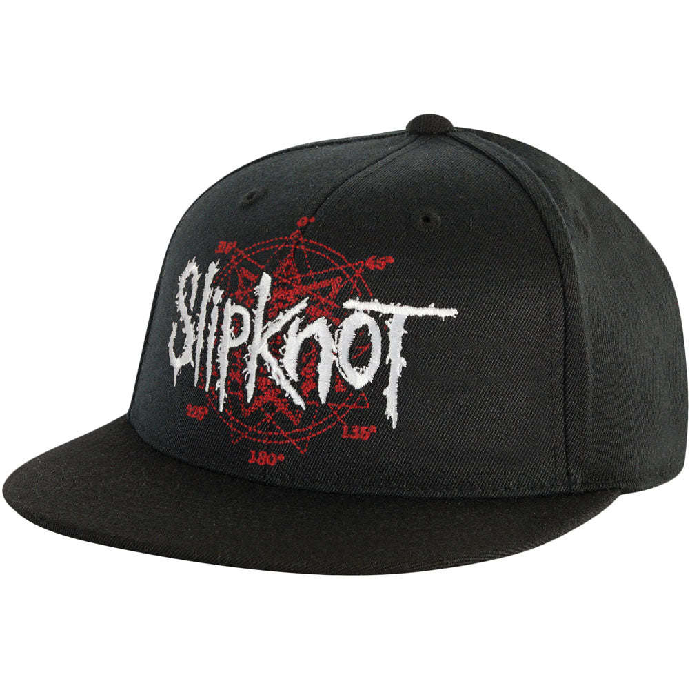 Slipknot Star Flat Brim Baseball Cap Front
