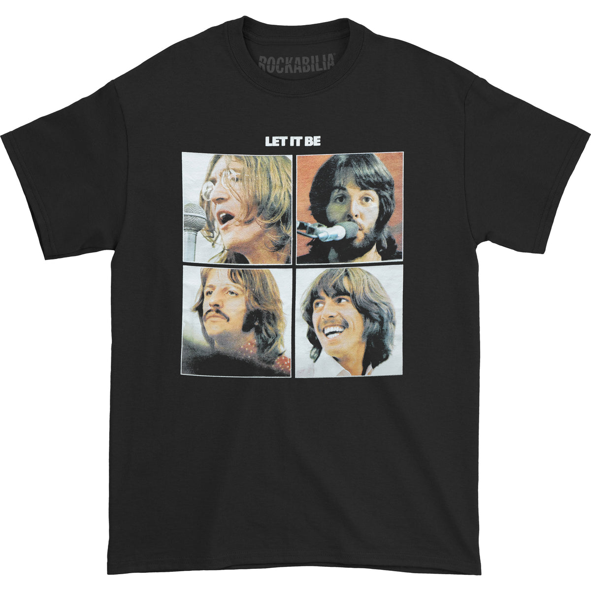 Beatles Let It Be Slim Fit T-shirt Front