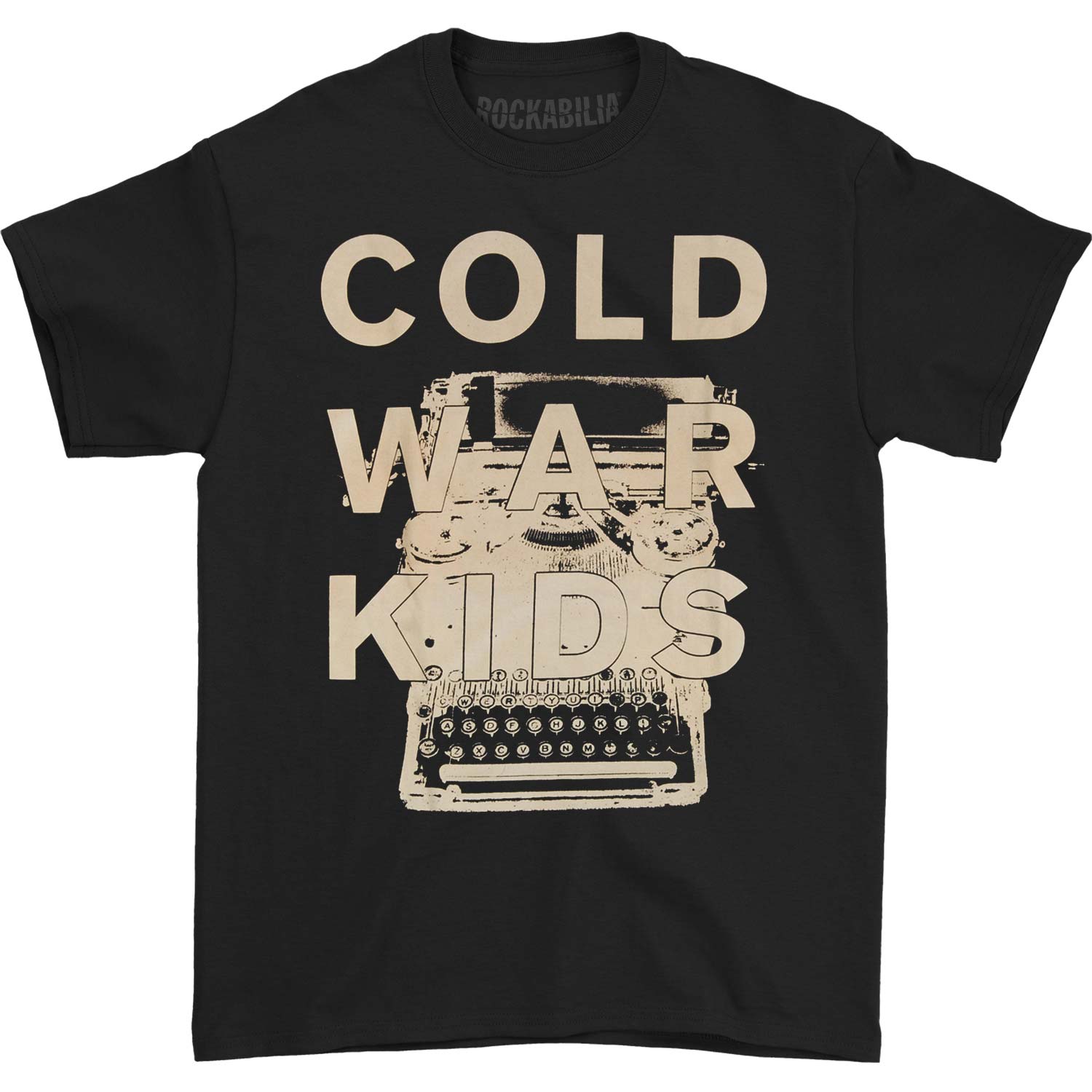 Cold War Kids Typewriter T-shirt