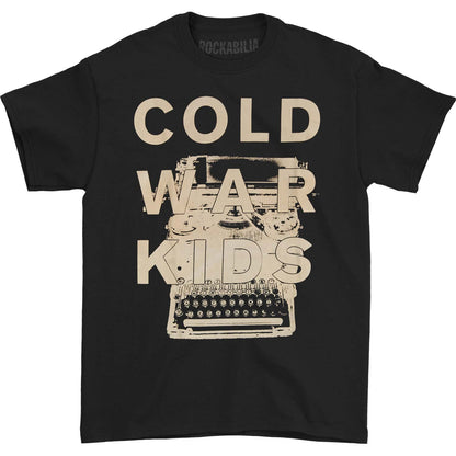 Cold War Kids Typewriter T-shirt
