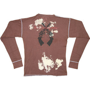 Skull With Tophat Fully Embroidered Swag Brand (Extremely Rare) Thermal  Long Sleeve