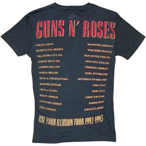 Guns N Roses Vintage T-shirt Back