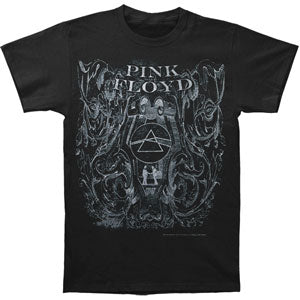 Pink Floyd Logo Prism Tonal Filigree T-shirt Front