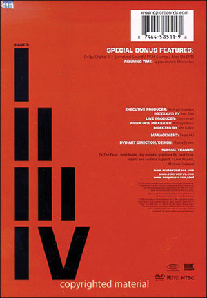 Michael Jackson DVD