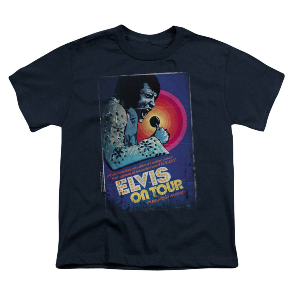 Elvis Presley On Tour Poster T-shirt
