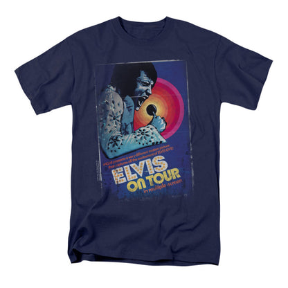 Elvis Presley On Tour Poster T-shirt