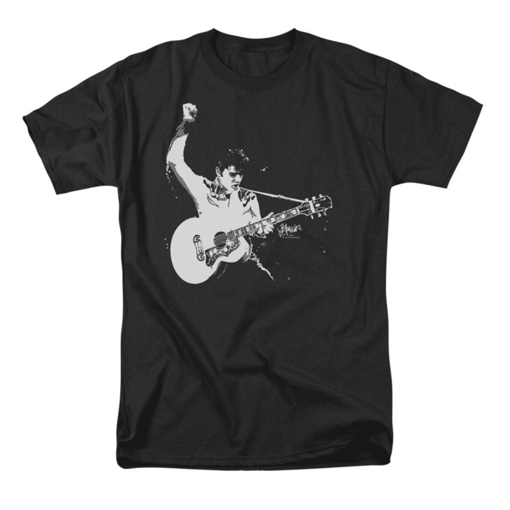 Elvis Presley Black & White Guitarman T-shirt