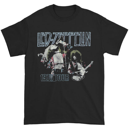Led Zeppelin 1975 Tour T-shirt Front