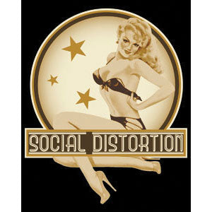 Social Distortion Sticker Front