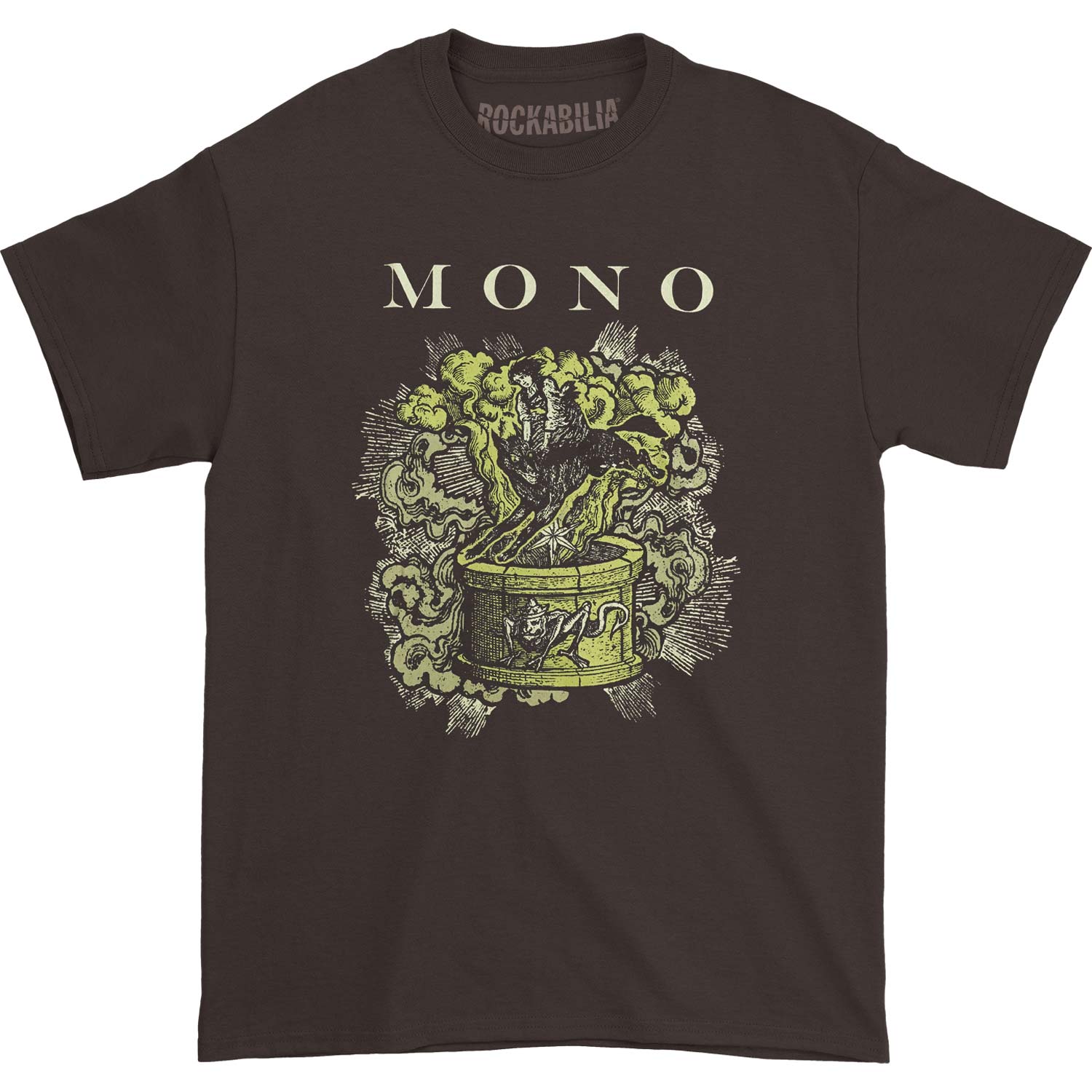 Mono Black Rain T-shirt Front