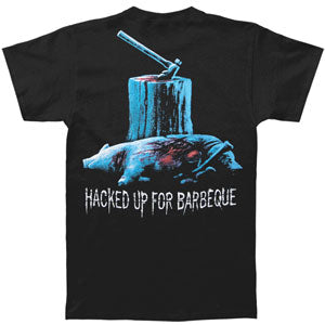 Mortician Hacked Up for Barbecue T-shirt Back