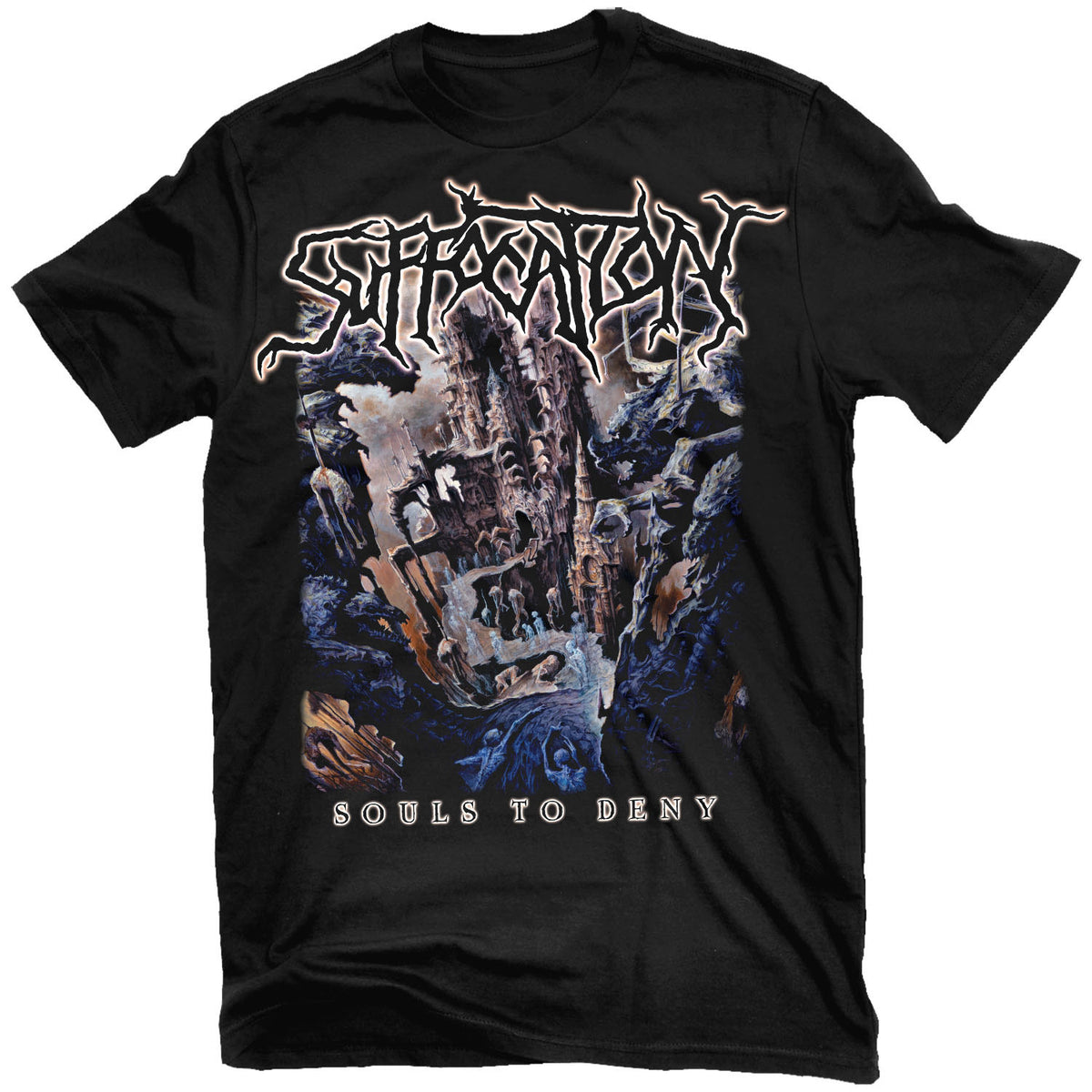 Suffocation Souls To Deny T-shirt Front