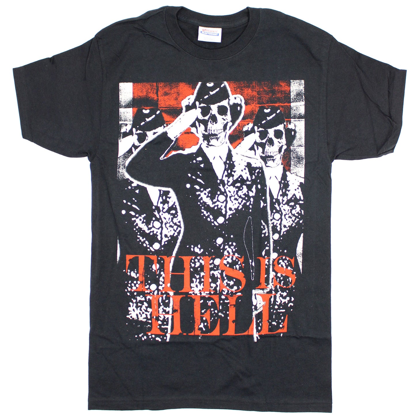 This Is Hell Dead Salute T-shirt Front