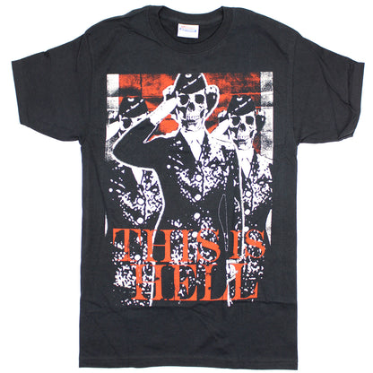 This Is Hell Dead Salute T-shirt Front