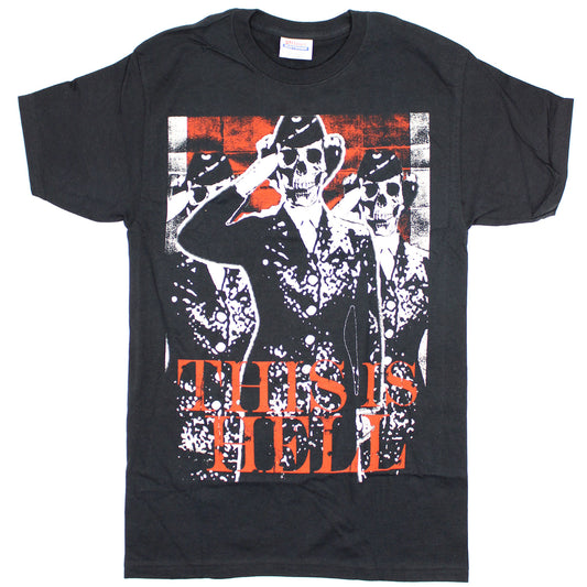 This Is Hell Dead Salute T-shirt Front
