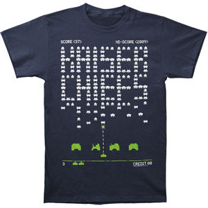Kaiser Chiefs Space Invasion T-shirt Front