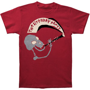 Birthday Party Mr. Clarinet Slim Fit T-shirt Front
