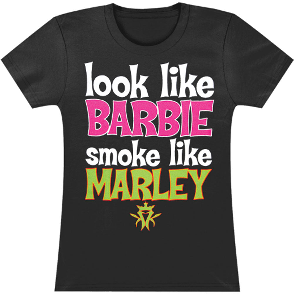 Smoke Like Marley - Ladies Soft Ladies Tee Junior Top