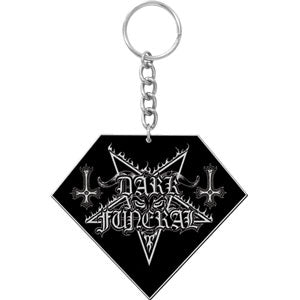 Dark Funeral Metal Key Chain Front