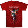 This Is It Collage Red T-shirt