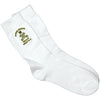 White Glitter Socks Socks