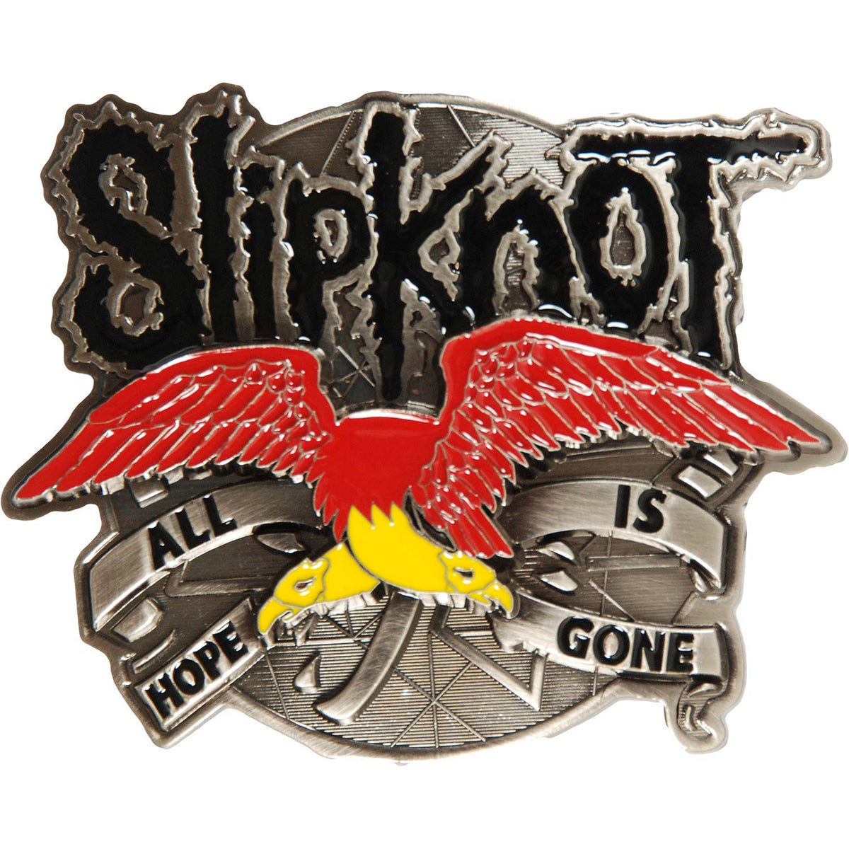 Slipknot All Hope Is Gone Belt Buckle Front