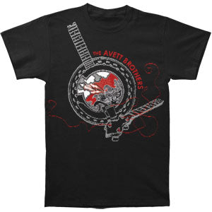 Avett Brothers Banjo Slim Fit T-shirt Front