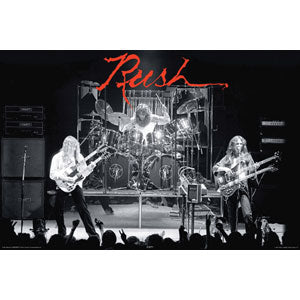 Rush Hemispheres Domestic Poster