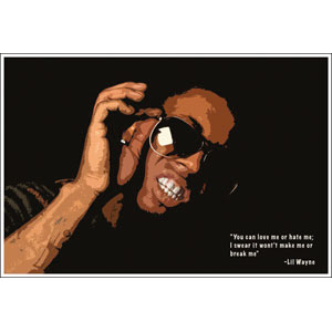 Lil Wayne Import Poster Front