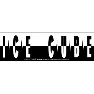 Ice Cube Sticker Front