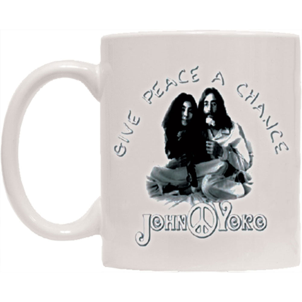 Beatles Give Peace A Chance Coffee Mug Front