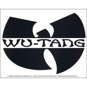 Wu Tang Clan Sticker Front