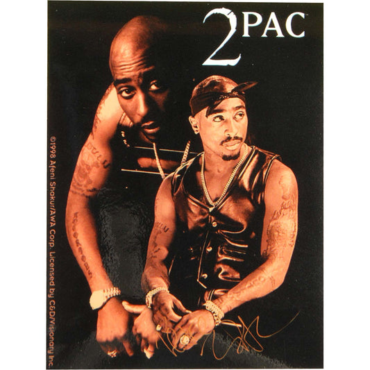 Tupac Duo Sticker Front