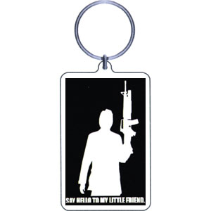 Scarface Plastic Key Chain
