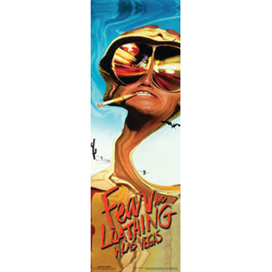 Fear And Loathing In Las Vegas Movie Poster Slim Print Poster Front