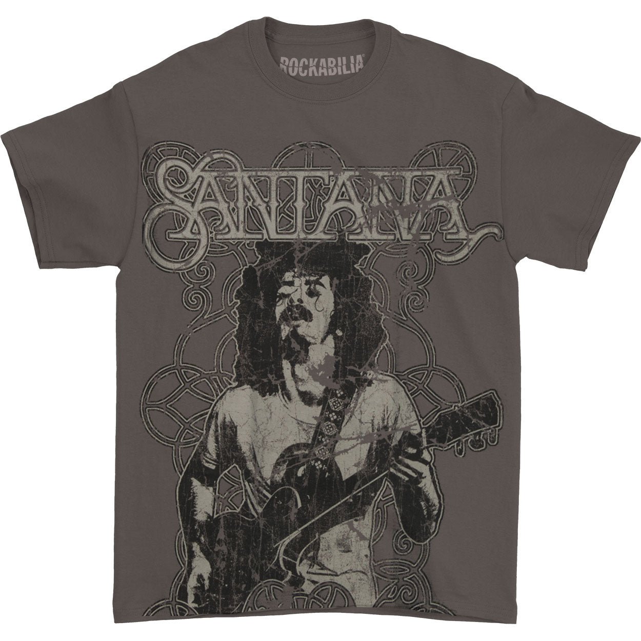 Santana Vintage Peace Premium Prints T-shirt Front