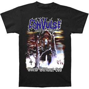 Convulse World Without God T-shirt Front