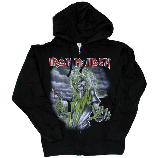 Iron Maiden Killers Zippered Hooded Sweatshirt