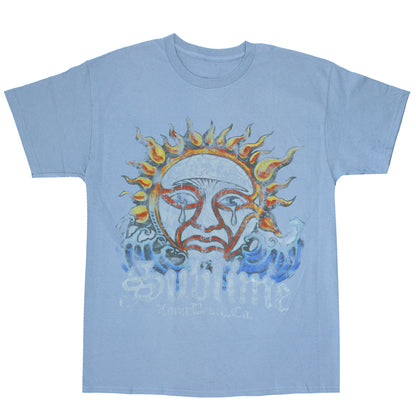 Blue Mens Sun T-shirt