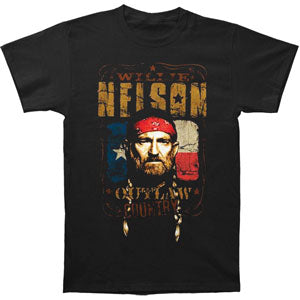 Willie Nelson Flag Country T-shirt