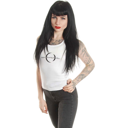 Logo On White Womens Tank