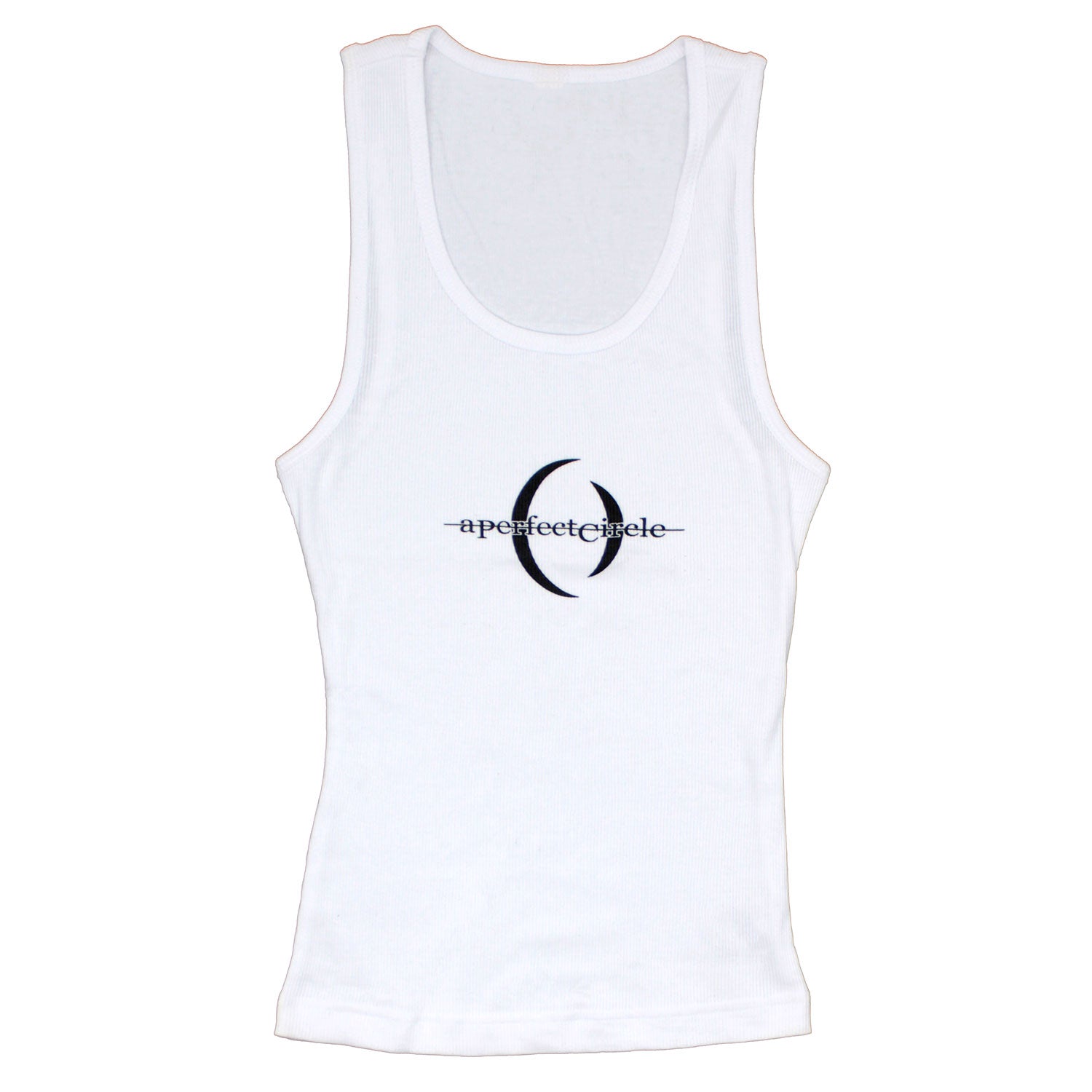 Logo On White Womens Tank
