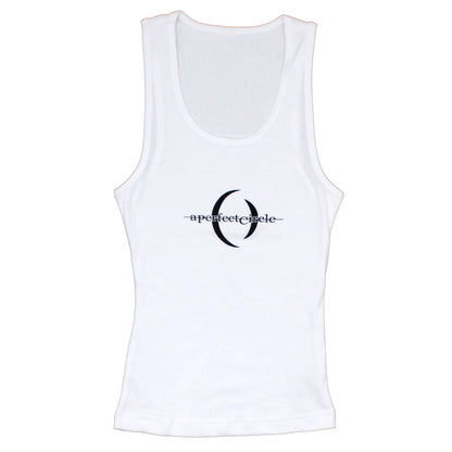 Logo On White Womens Tank