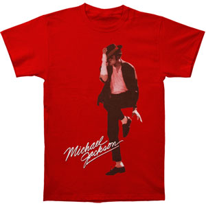 Michael Jackson Fedora T-shirt Front