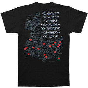 Wu Tang Clan 8 Diagrams Tour T-shirt Back