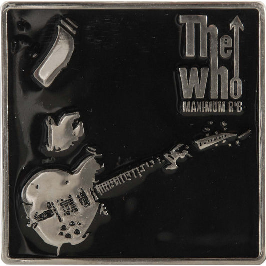Who Max R&B Strumming Belt Buckle Front