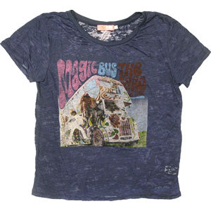 Burn Out Premium Fashion Vintage Junior Top