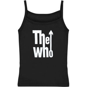 Who White Logo Babydoll Front