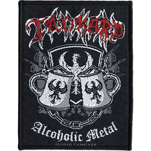 Tankard Alcoholic Metal Woven Patch