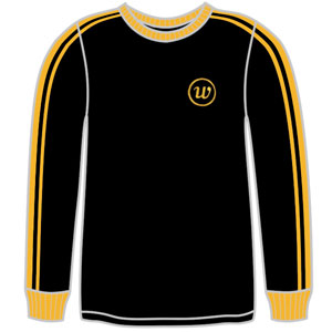 Wallflowers Embroidered Circle Logo Long Sleeve